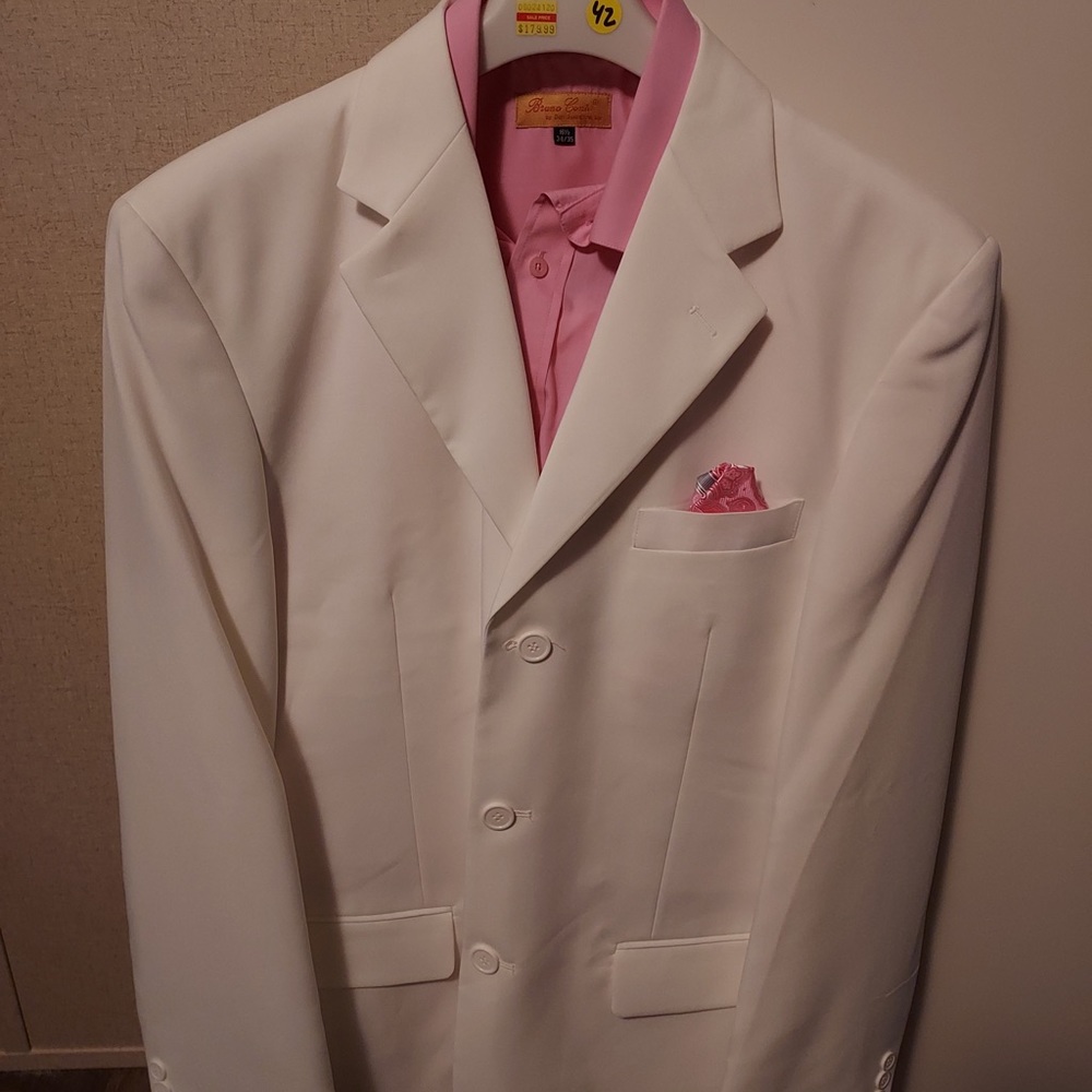 Men’s Suit. Worn one time for wedding. Great condition.Vittorio St. Angelo 36L